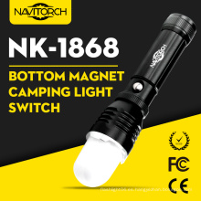 Enfoque Zoomable y linterna de aluminio impermeable del LED (NK-1868)